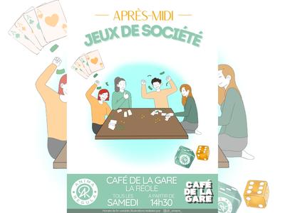 Après-midi jeux de société
