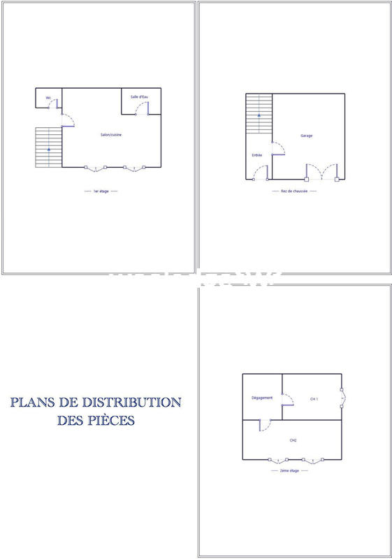 Maison ancienne - 50 m² - 3 pièces