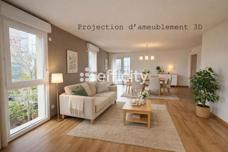 Appartement - 104 m² - 5 pièces