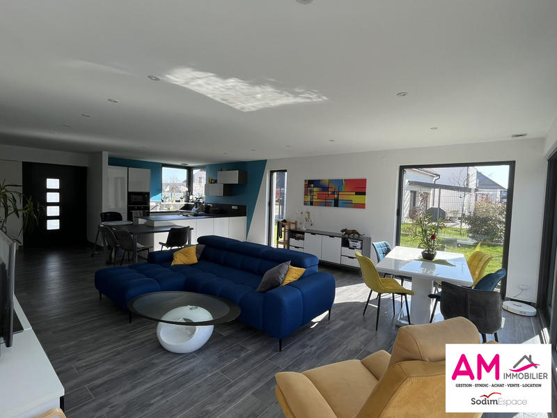 Maison contemporaine - 160 m² - 5 pièces