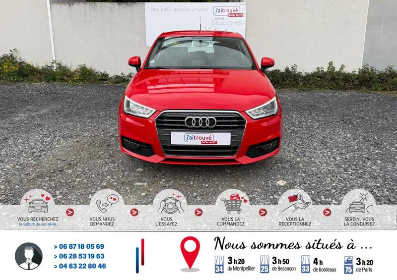 Audi A1 Sportback 1.0 Tfsi 12v 82cv 71 000Km*Véhicule Sous Garantie*Ct Révision Ok *100 Points de Contrôles*Pneus m+S*Sièges Semi-Cuir chauffant*Phares Bi-Xénon*Climatisation*Fixation Isofix*Autoradio Cd/Mp3 (+Commande aux volant) (2 Emplacement Carte Sd)