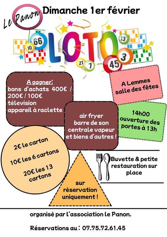 Loto - Association le Panon