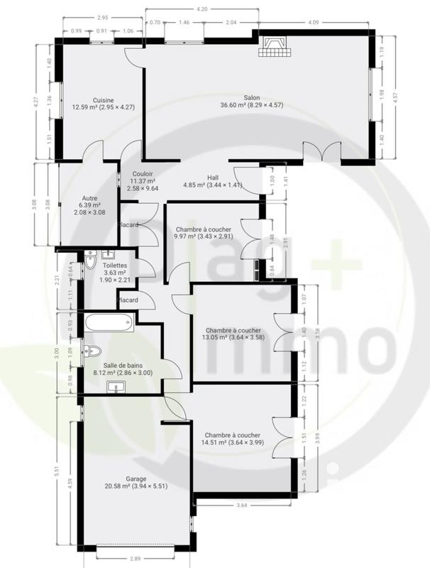 Maison - 127 m² - 5 pièces