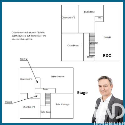 Maison - 117 m² - 6 pièces