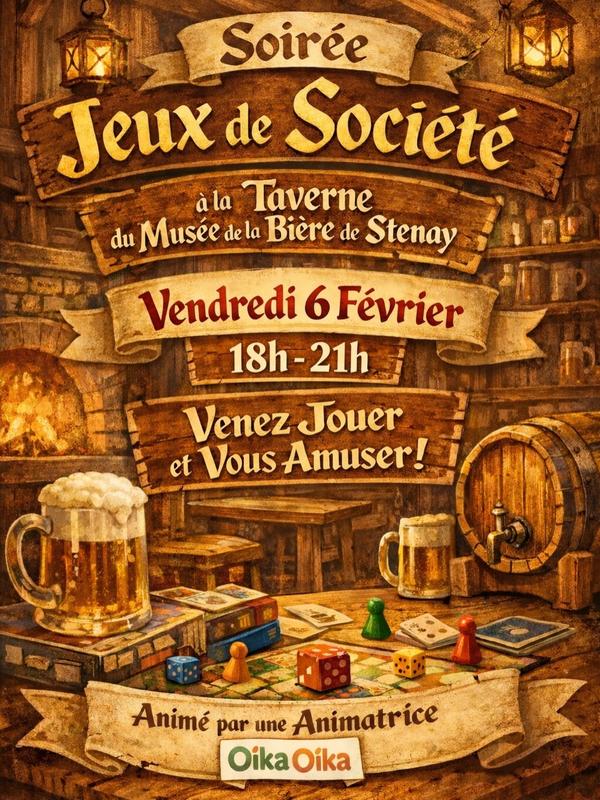 Soirée jeux de société
