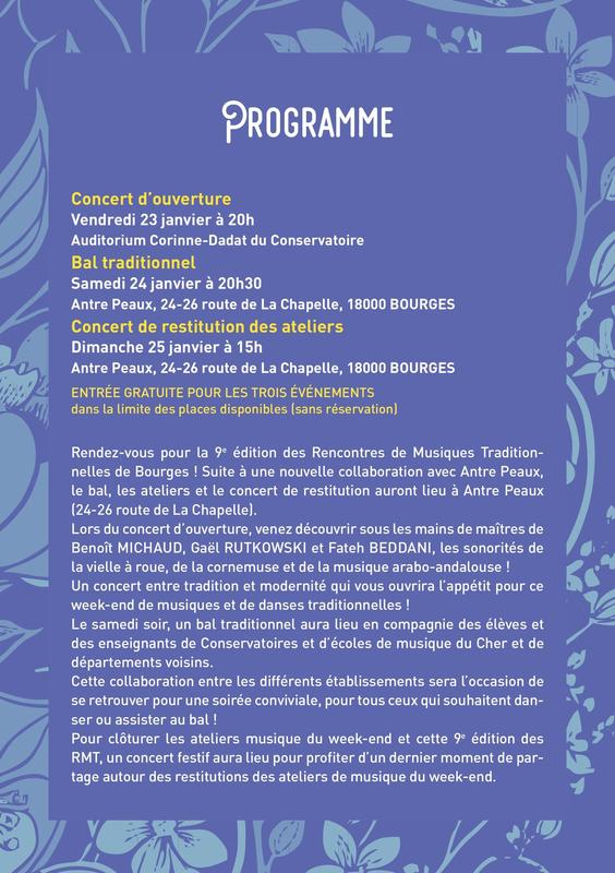 Rencontres de Musiques Traditionnelles