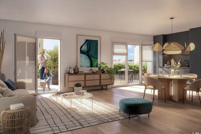 Appartement - 45 m² - 2 pièces