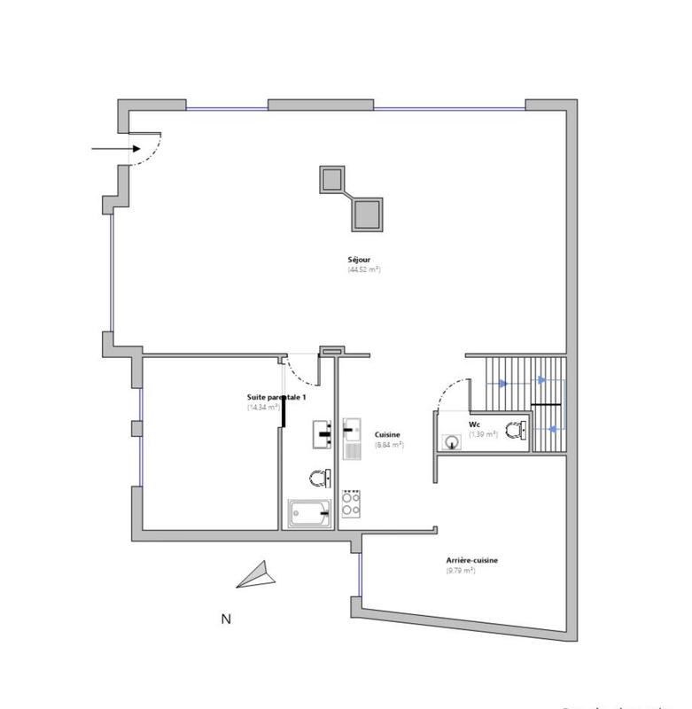 Maison - 140 m² - 5 pièces