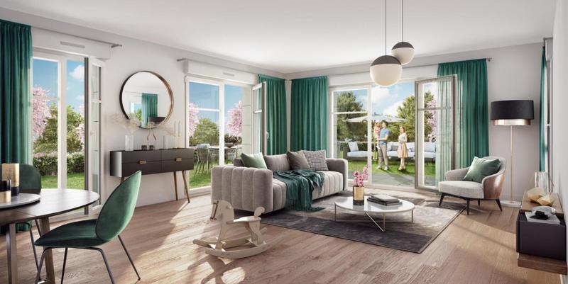 Appartement - 72 m² - 3 pièces