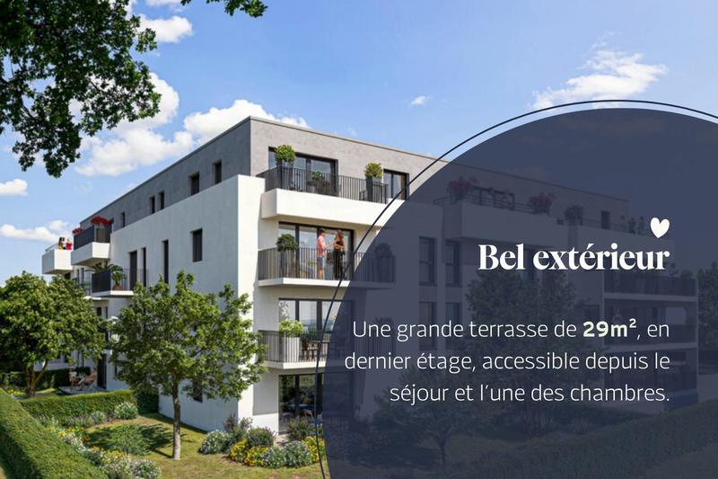 Appartement - 61 m² - 3 pièces