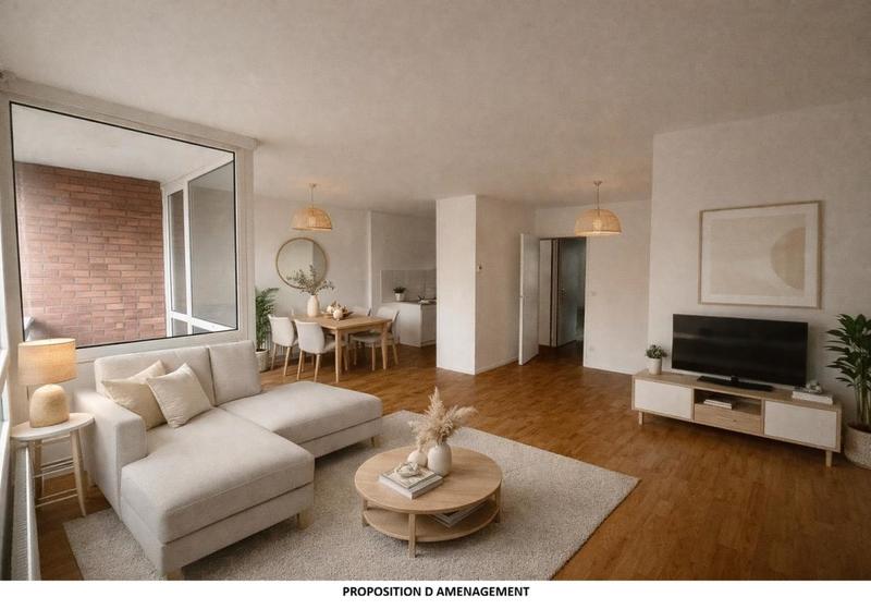 Appartement - 67 m² - 3 pièces