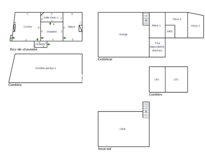Maison - 48 m² - 4 pièces