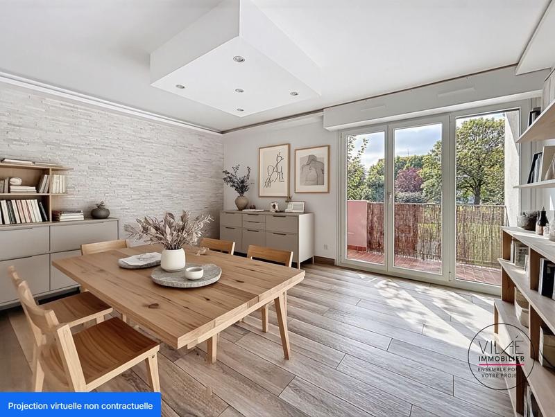 Appartement - 90 m² - 4 pièces