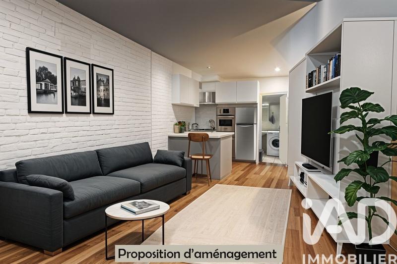 Appartement - 18 m² - 1 pièce