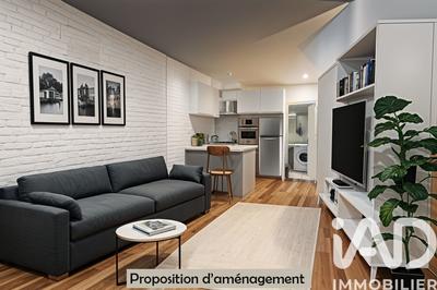 Appartement - 18 m² - 1 pièce