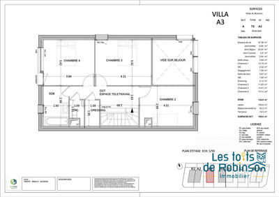 Maison - 125 m² - 5 pièces