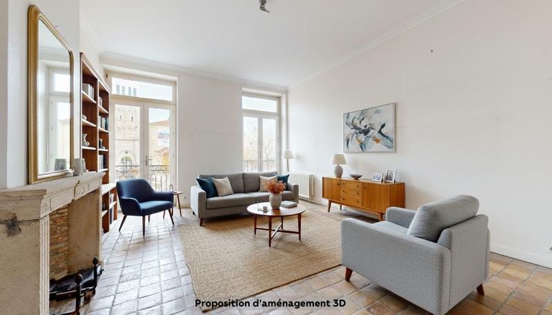 Appartement - 120 m² - 6 pièces