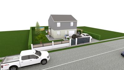 Maison - 95 m² - 5 pièces