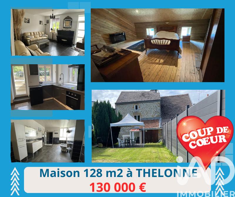 Maison de village - 128 m² - 4 pièces