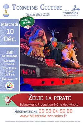 Spectacle de Noël - &quot;Zélie la pirate&quot;