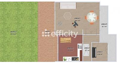 Maison - 154 m² - 4 pièces