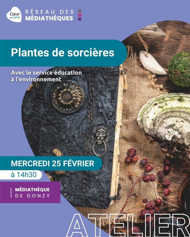 Atelier Plantes de sorcières