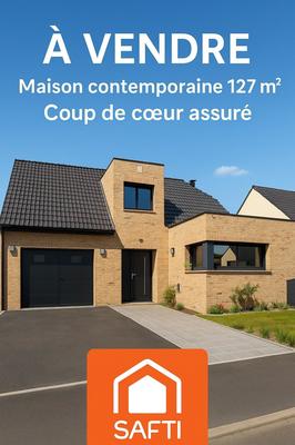 Maison - 127 m² - 5 pièces