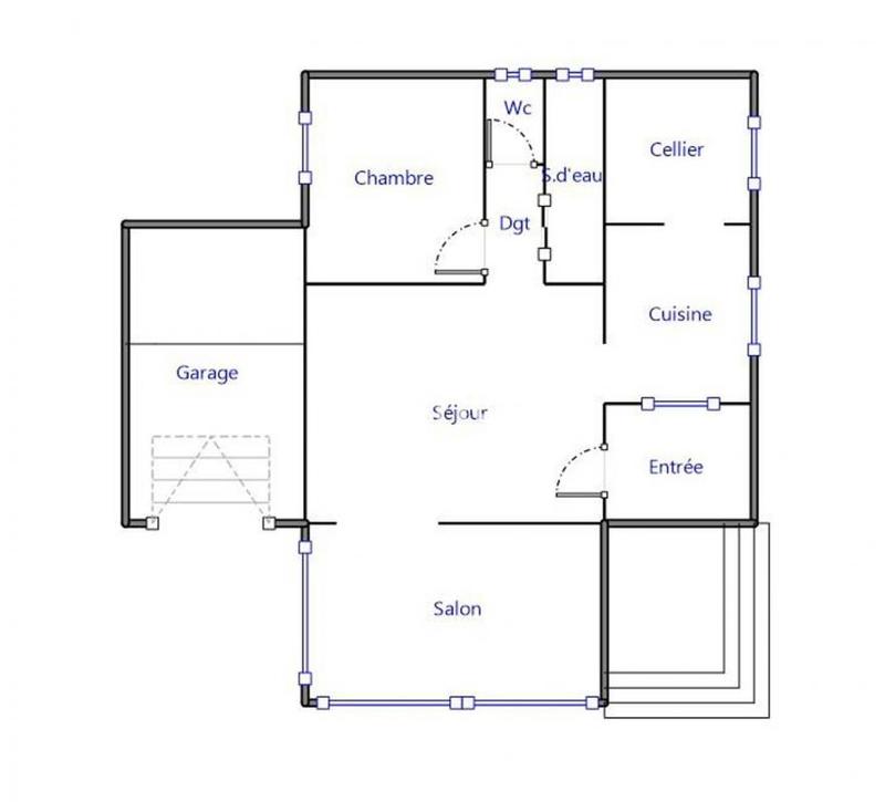 Maison - 71 m² - 3 pièces