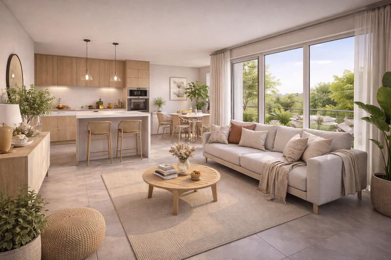 Appartement - 99 m² - 5 pièces