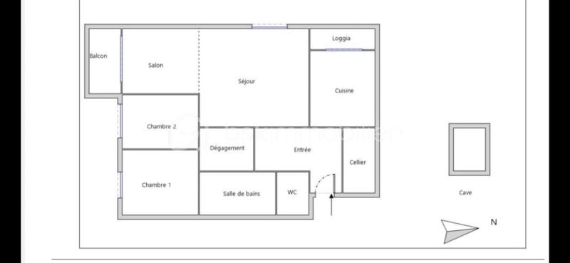 Appartement - 79 m² - 4 pièces