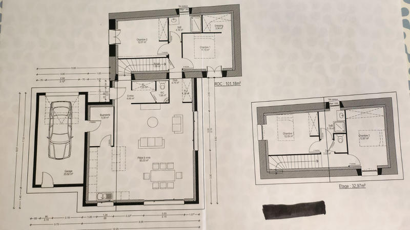Maison - 133 m² - 6 pièces