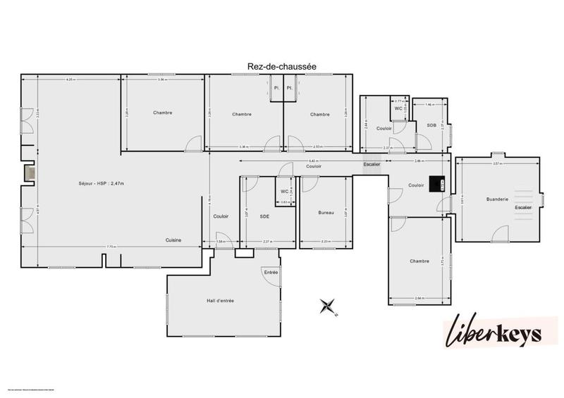 Propriété - 222 m² - 8 pièces