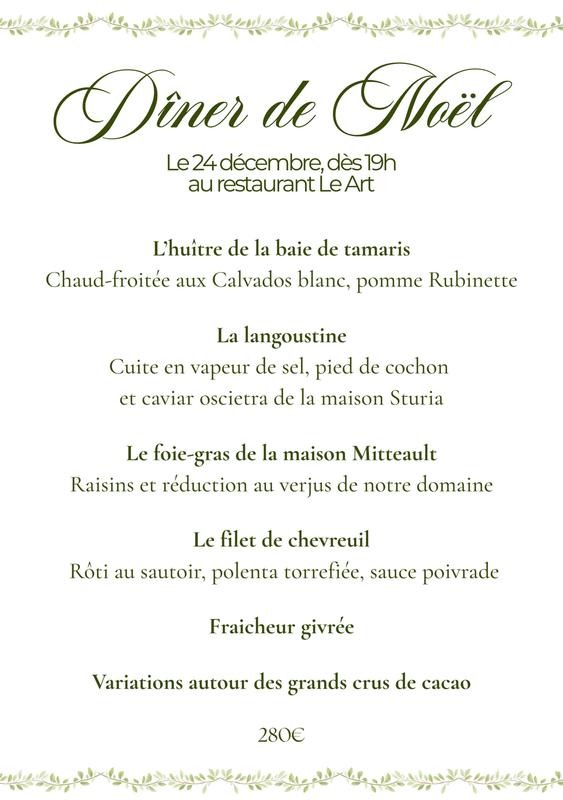 Château de la Gaude - Reveillon de Noël