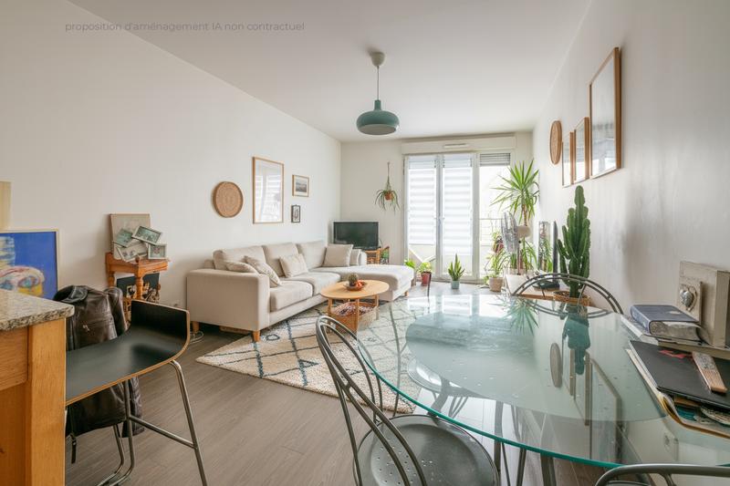 Appartement - 58 m² - 3 pièces