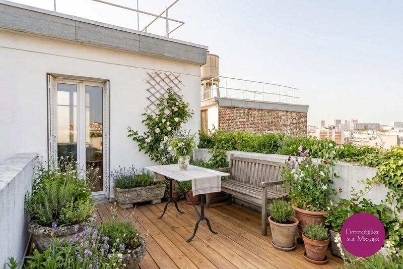 Penthouse - 50 m² - 2 pièces