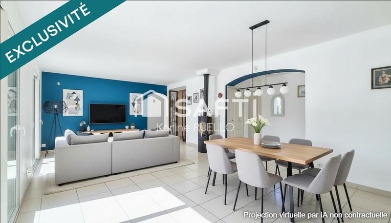 Maison - 138 m² - 5 pièces