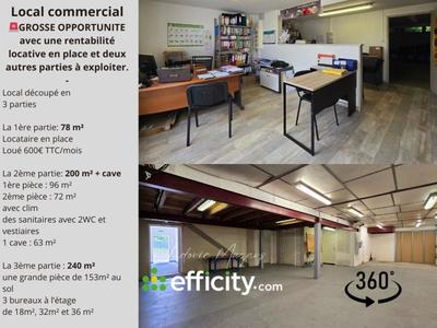 Bureau - 520 m² - 6 pièces