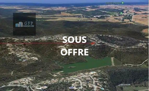 Terrain constructible - 2 070 m²
