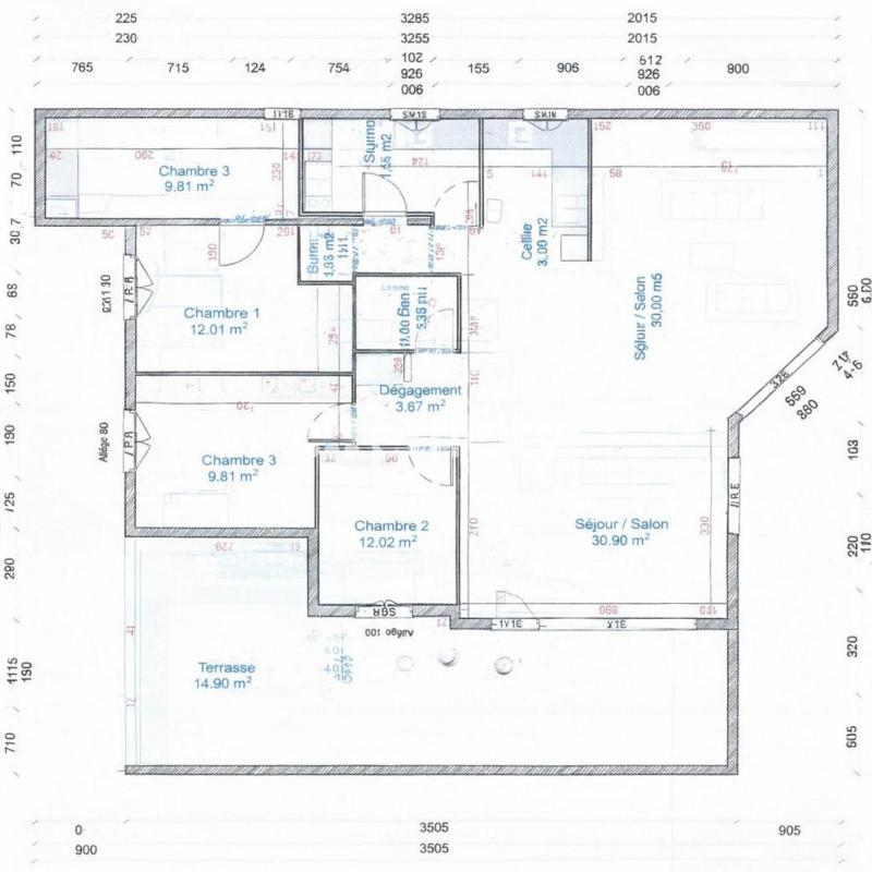 Maison de village - 121 m² - 5 pièces