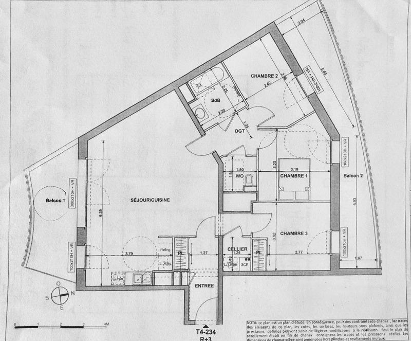 Appartement - 87 m² - 4 pièces