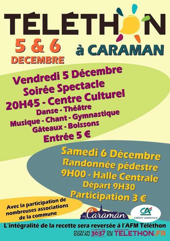 Téléthon à Caraman