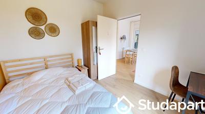 Chambre - 9 m² - 1 pièce