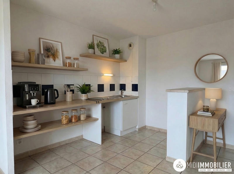 Appartement - 40 m² - 2 pièces