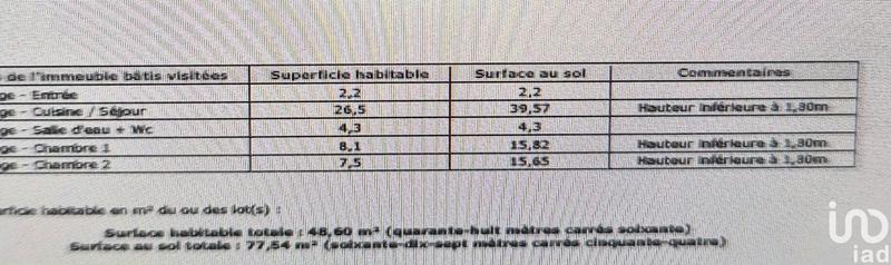 Appartement - 63 m² - 3 pièces