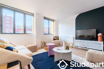 Chambre - 15 m² - 1 pièce