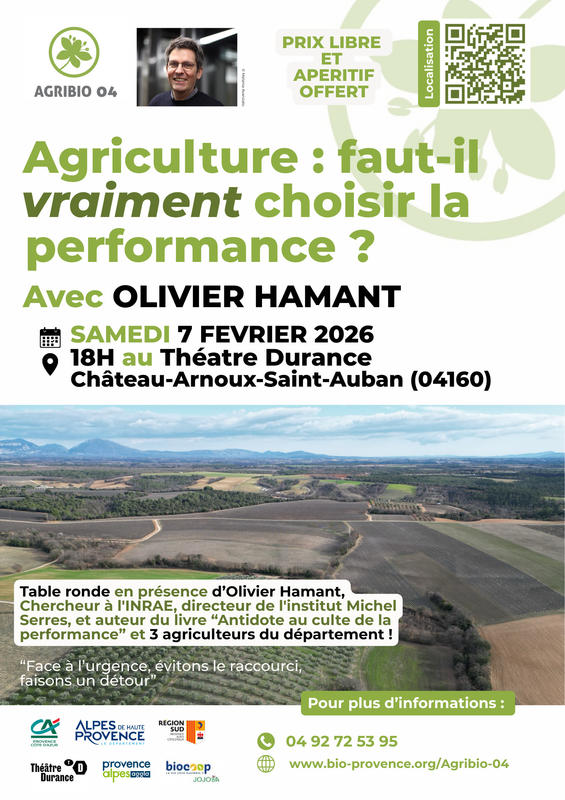 Agriculture : faut-il vraiment choisir la performance ?