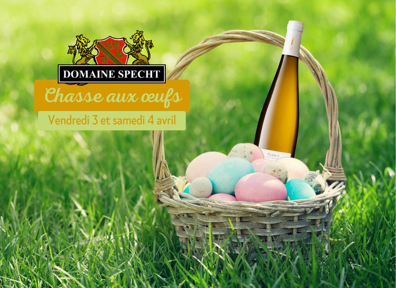 Chasse aux oeufs au domaine Specht