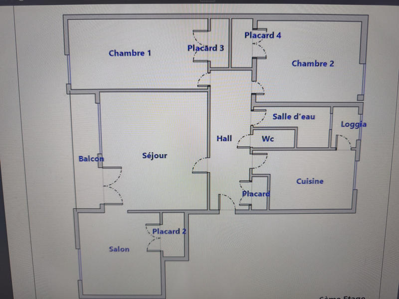 Appartement - 65 m² - 4 pièces