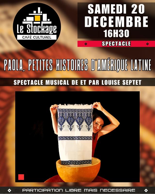 Spectacle "Paola, petites histoires d'Amérique Latine"