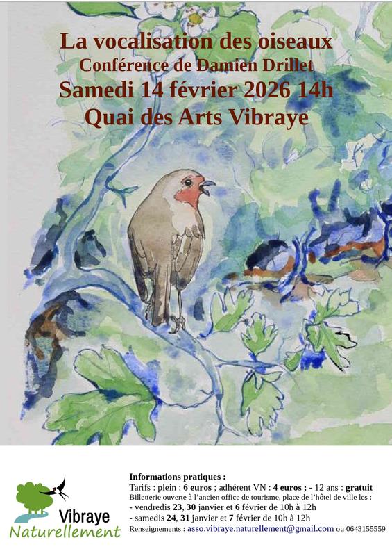 Conférence : la vocalisation des oiseaux